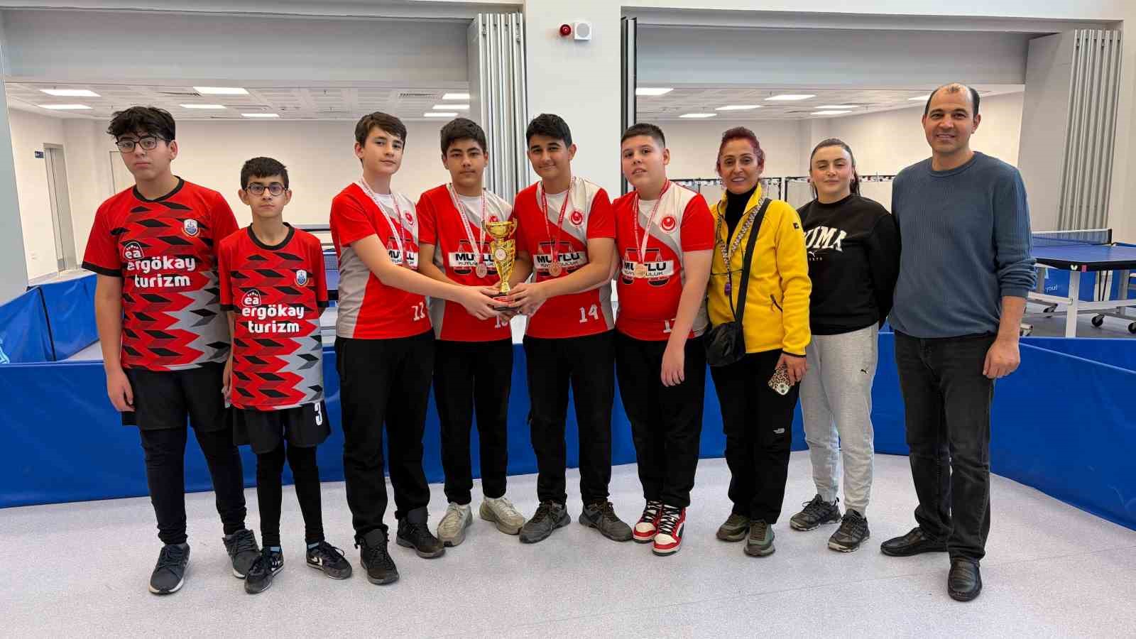 Yıldız Erkekler Masa Tenisi Müsabakaları tamamlandı