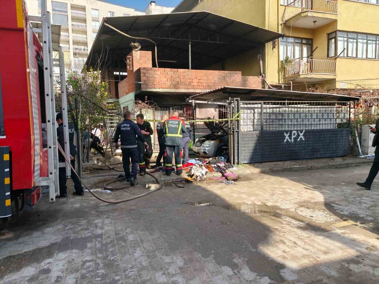 Evi ve arabasını yakıp kafasına sıktı