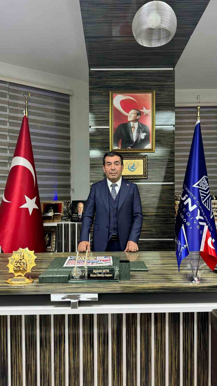 Başkan Metin: "2026 yılındaki hedefimiz problemsiz bir B&uuml;nyan bırakmak"
