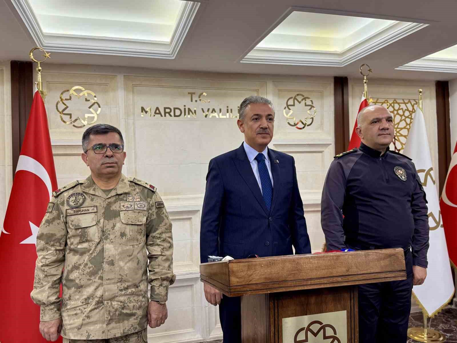 Vali Akkoyun: "Mardin&rsquo;de Aralık 2025&rsquo;te ter&ouml;r &ouml;rg&uuml;tlerine y&ouml;nelik 15 operasyon d&uuml;zenlendi"
