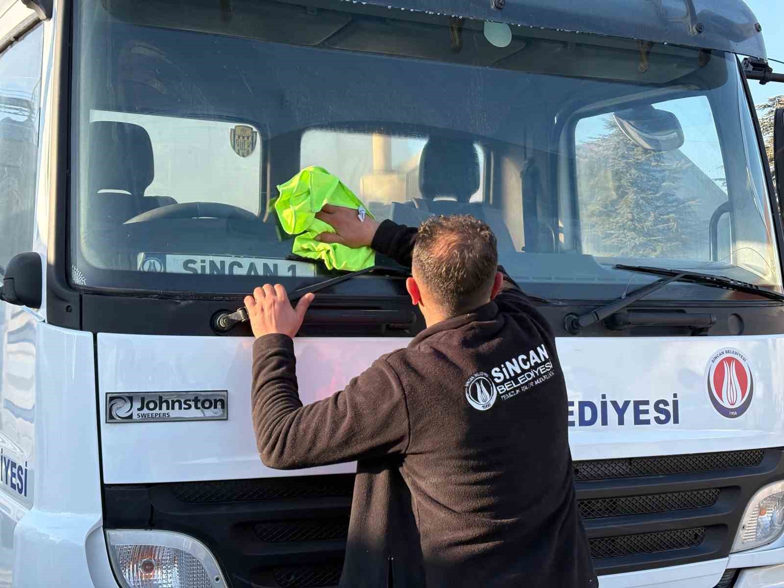 Sincan Belediyesi’nden tasarruf odaklı araç bakım hizmeti