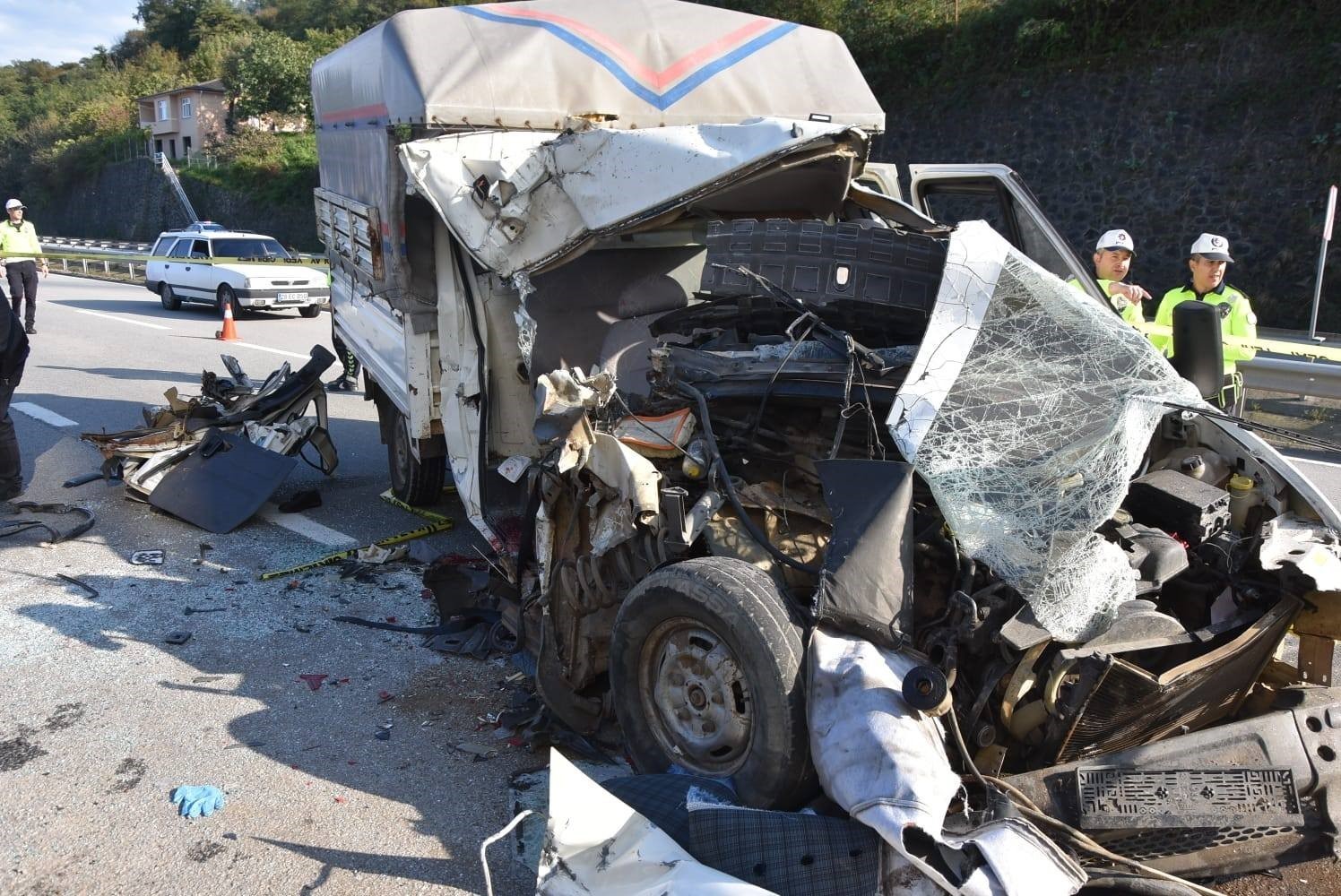 Giresun&rsquo;da ge&ccedil;en yıl trafik kazalarında 40 kişi hayatını kaybetti
