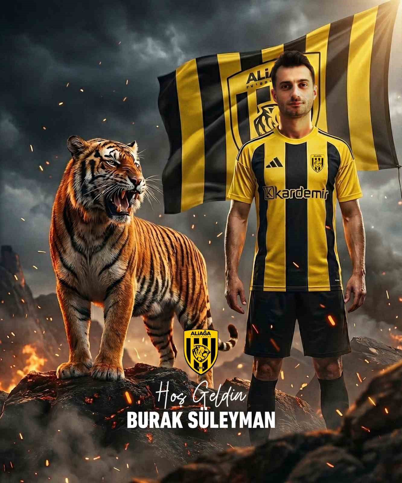 Aliağa FK, Burak Süleyman’ı kadrosuna kattı