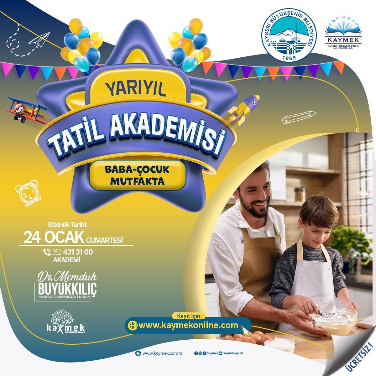 KAYMEK&rsquo;ten yarıyıl tatil akademisi

