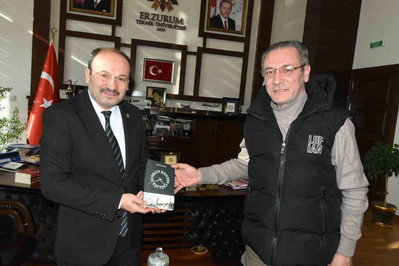 Rekt&ouml;r &Ccedil;akmak, DAGC ve DGF y&ouml;netimini kabul etti
