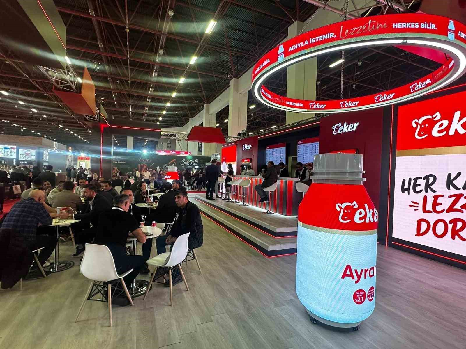 Eker, fonksiyonel ve yenilikçi ürünleriyle Anfaş FoodProduct Fuarı’nda