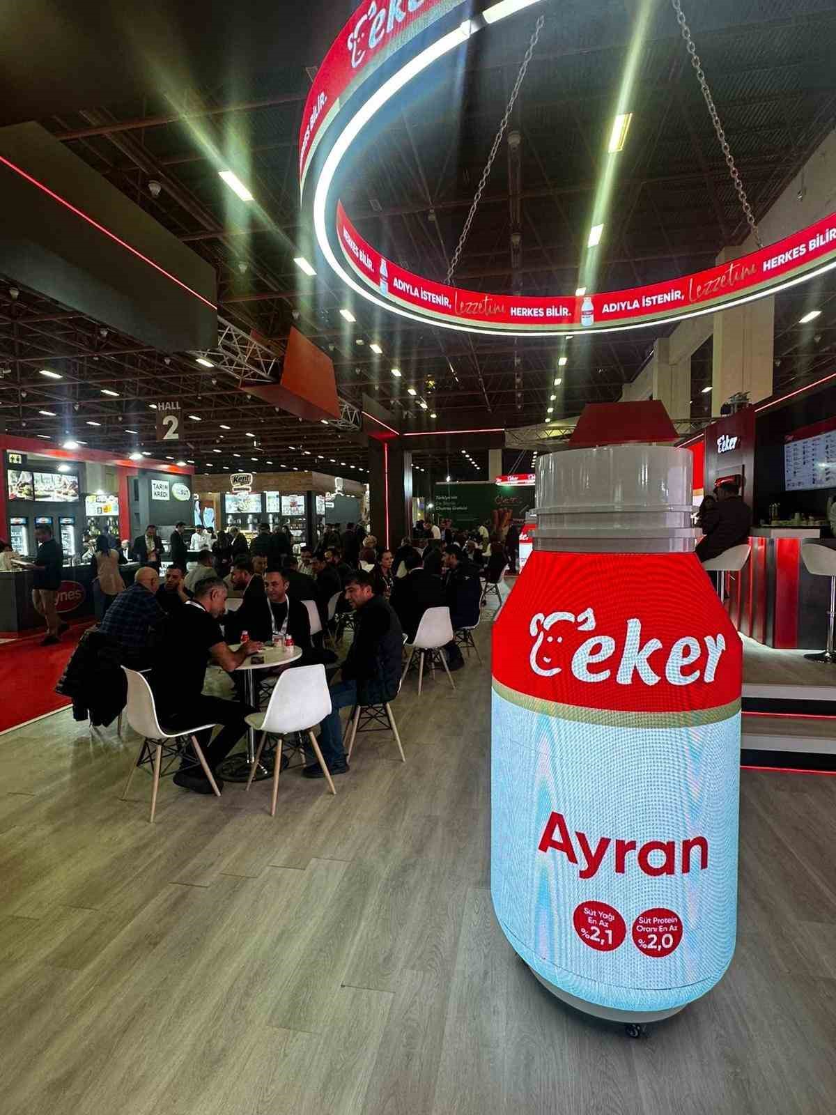 Eker, fonksiyonel ve yenilik&ccedil;i &uuml;r&uuml;nleriyle Anfaş FoodProduct Fuarı&rsquo;nda
