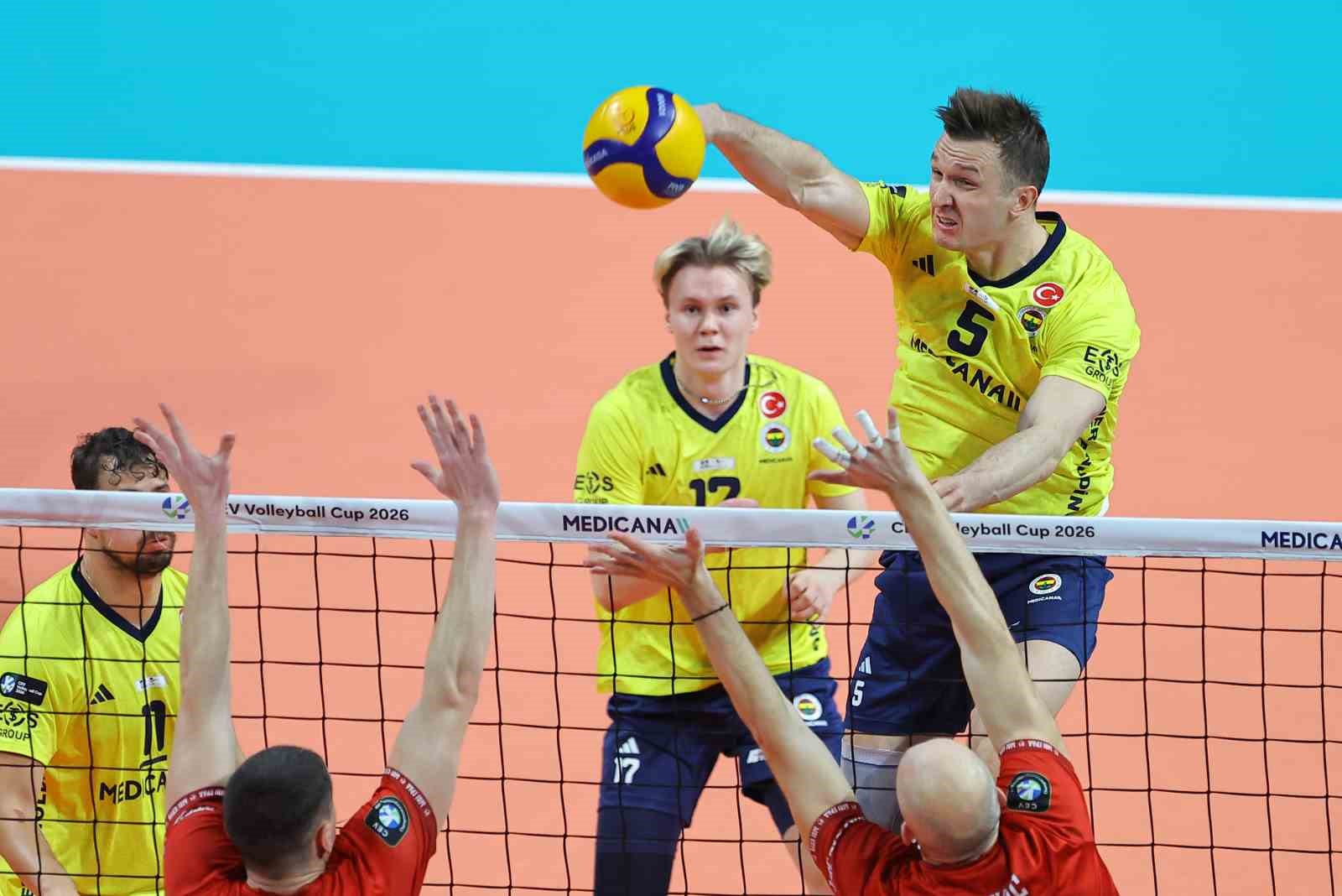 Fenerbah&ccedil;e, CEV Kupası&rsquo;nda 8&rsquo;li Finaller Turu&rsquo;na y&uuml;kseldi
