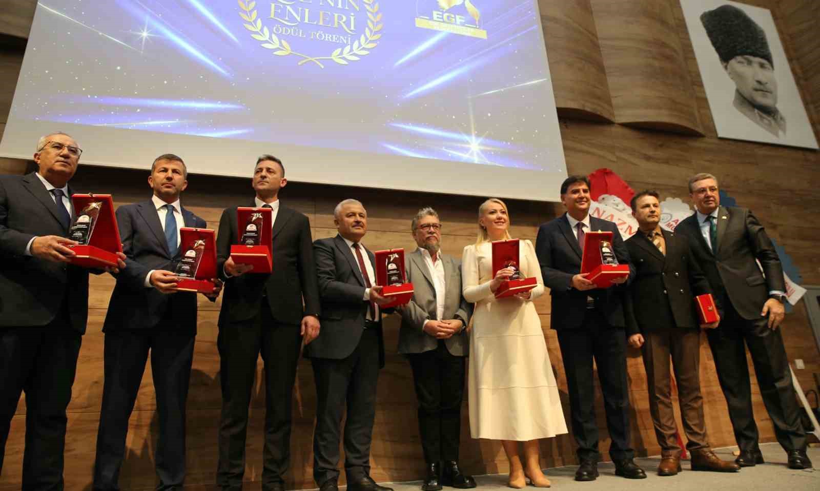 Ege&rsquo;nin &lsquo;En&rsquo;leri &ouml;d&uuml;llendirildi
