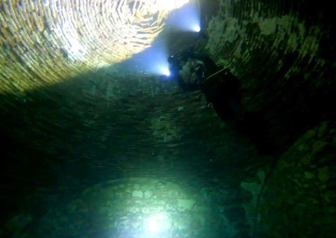 Diyarbakır’da sualtındaki Tekye Medresesi görüntülendi