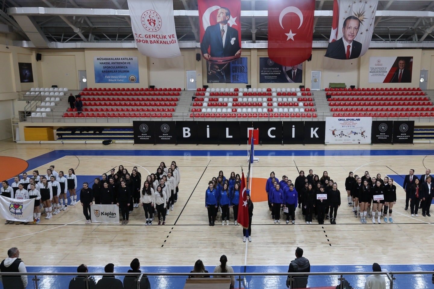 Bilecik’te voleybol grup müsabakaları başladı