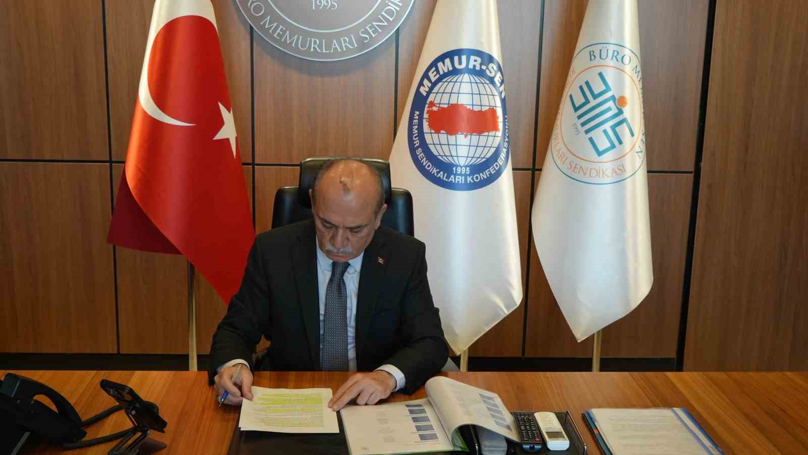 Büro Memur-Sen Genel Başkanı Yazgan: "Kamu görevlilerinin tamamını koruyacak bir şiddet yasası acilen çıkarılmalı"