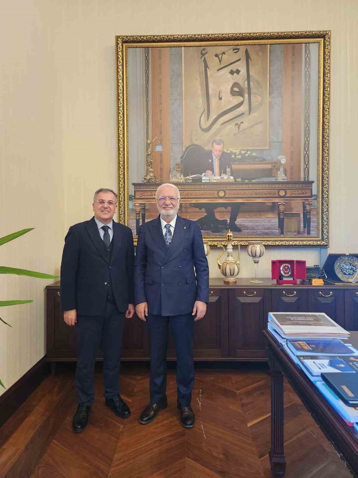 Başkan &Ouml;zdoğan Hacılar i&ccedil;in Ankara&rsquo;daki temaslarını s&uuml;rd&uuml;r&uuml;yor
