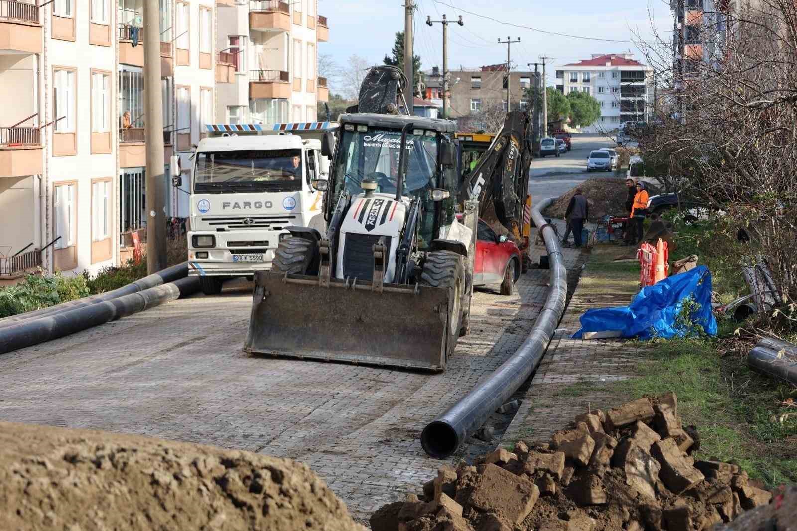 Ordu’da içme suyu altyapısı güçlendiriyor