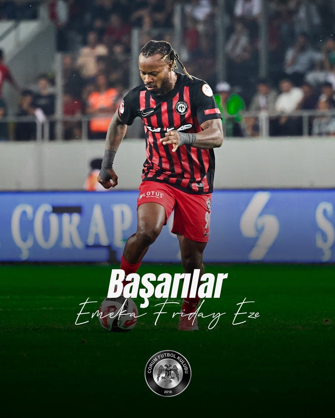 &Ccedil;orum FK, 3 oyuncuyu kadrosuna kattı
