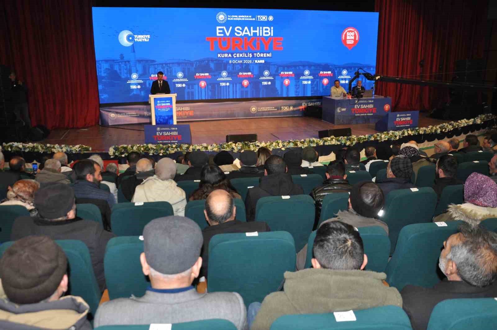 Kars&rsquo;ta bin 730 konutun kuraları &ccedil;ekildi
