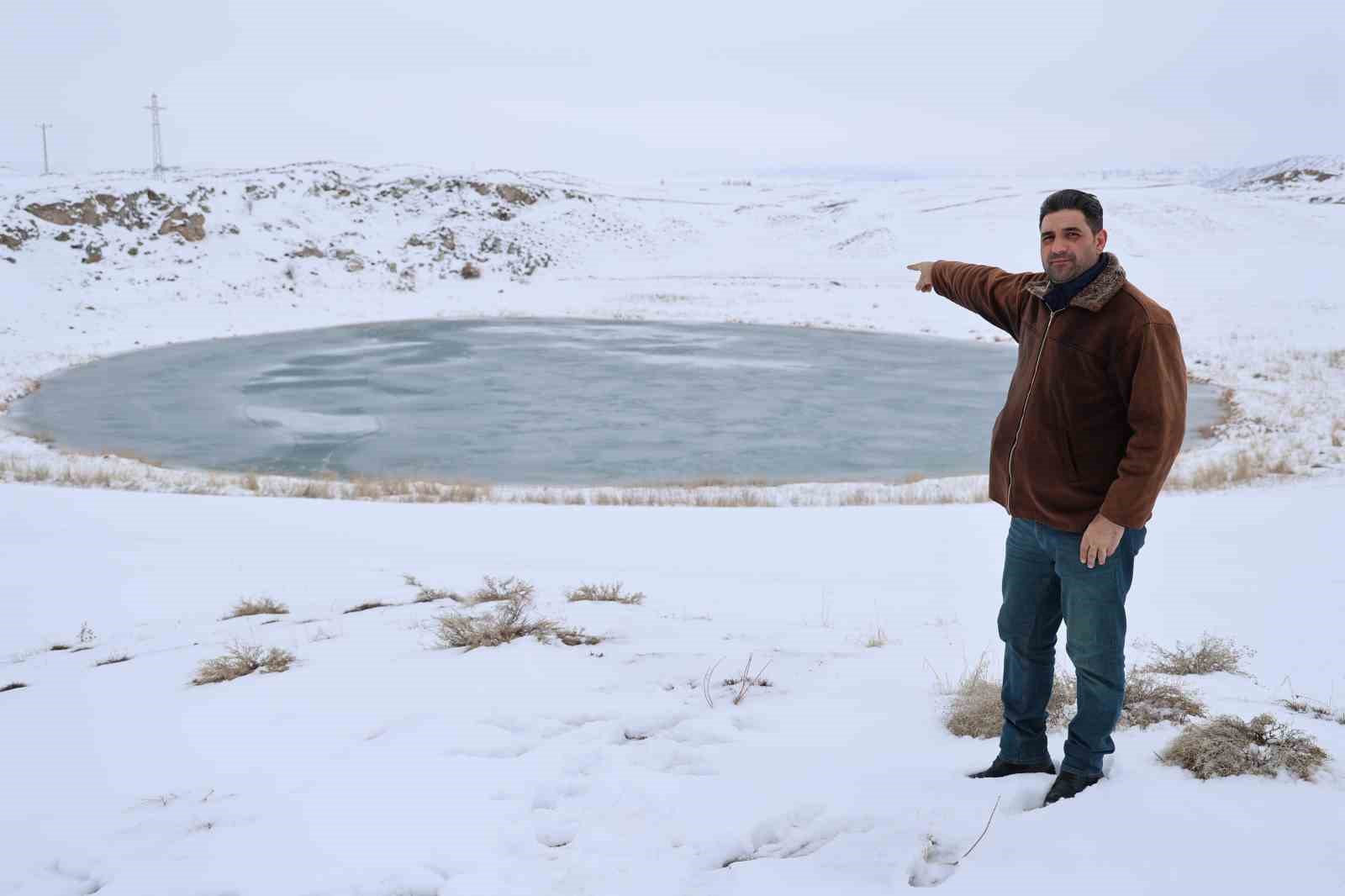 Sivas&rsquo;ın &rsquo;g&ouml;zleri&rsquo; tamamen dondu
