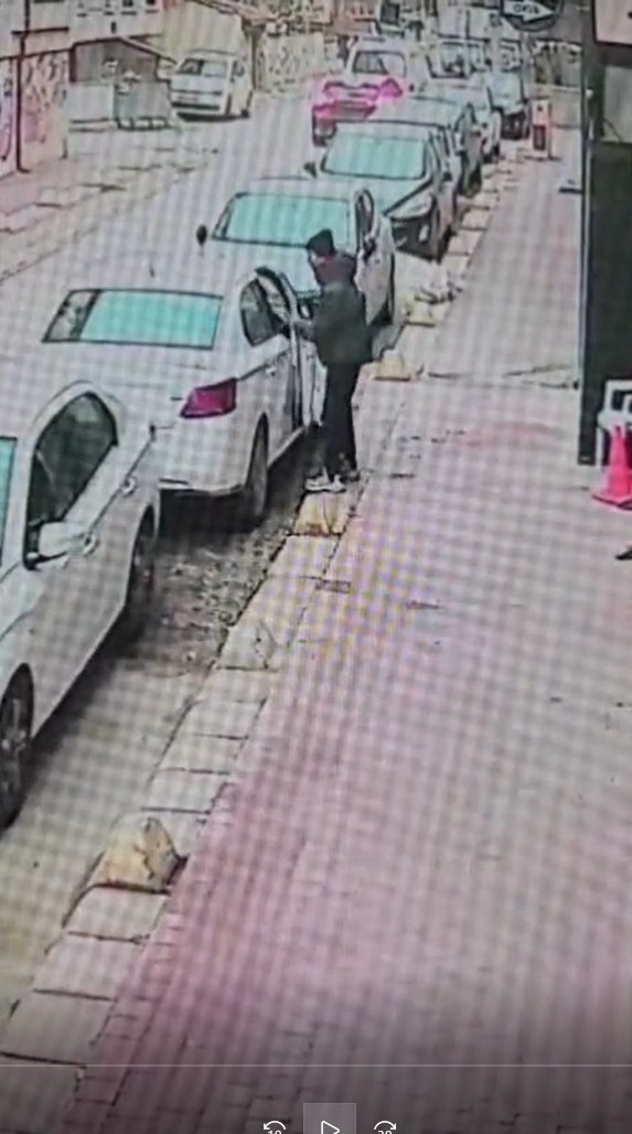 Araç faresi yakalandı