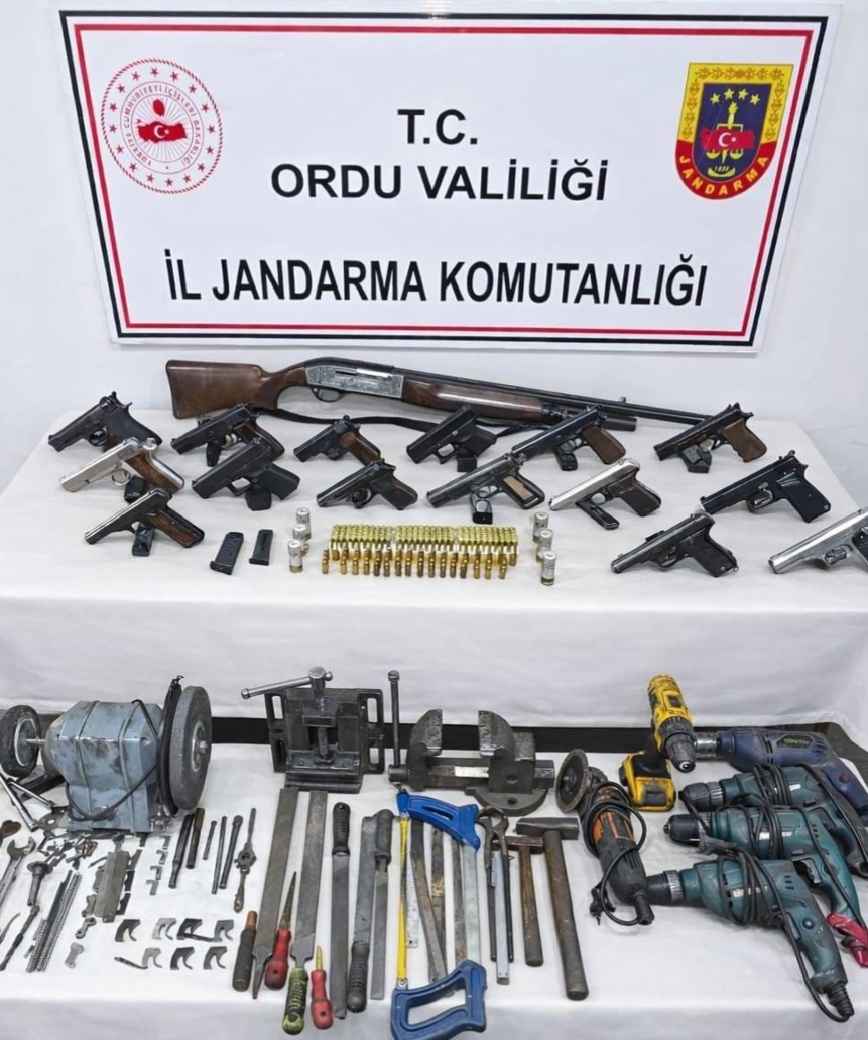 Ordu’da yasadışı silah operasyonu