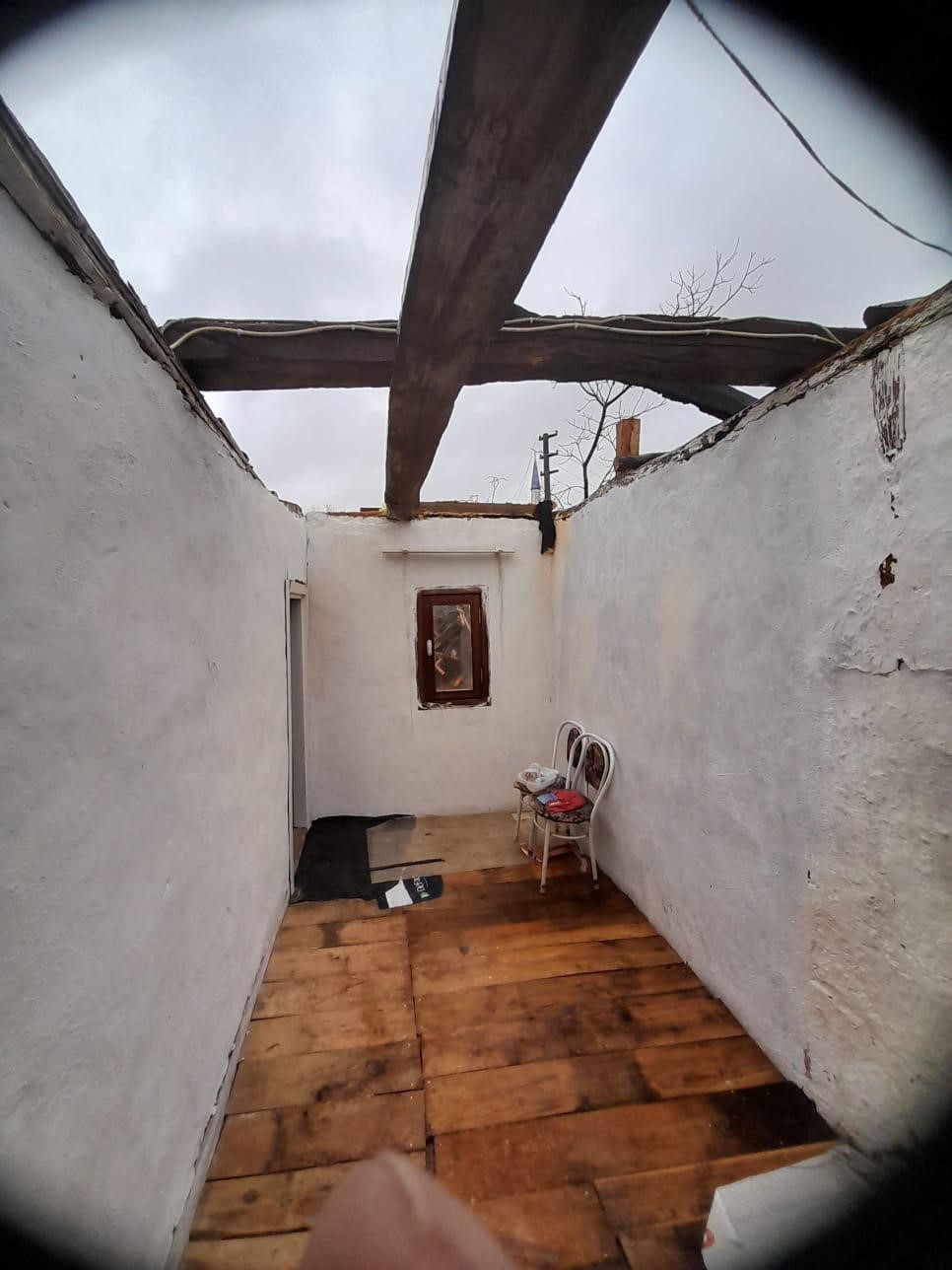 Fırtına sonrası hasar büyük oldu
