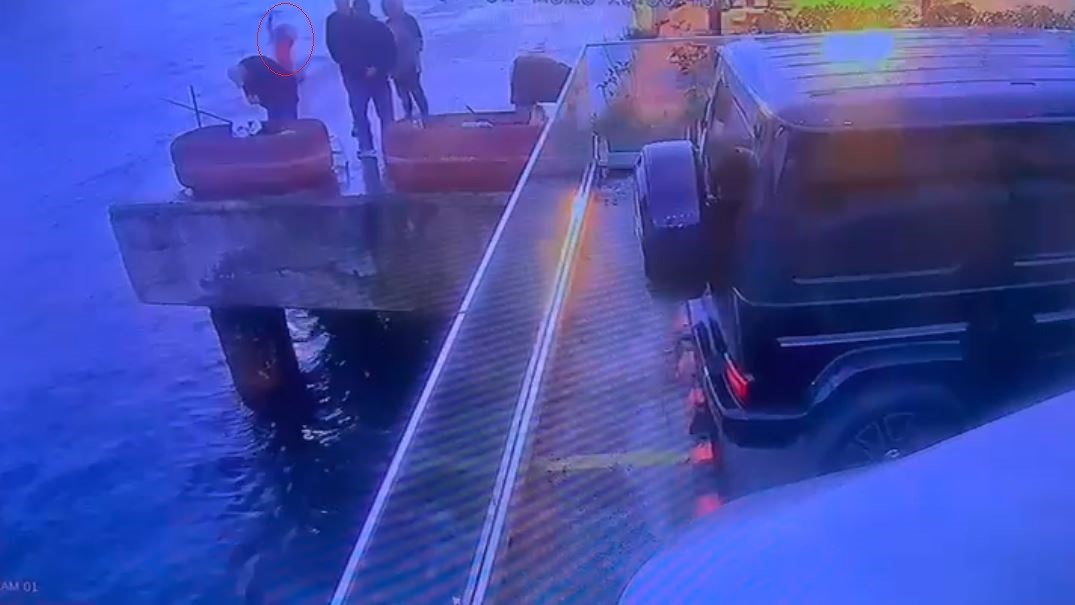 Sarıyer’de hayatını kaybeden motosikletli gencin denize düştüğü anlar kamerada