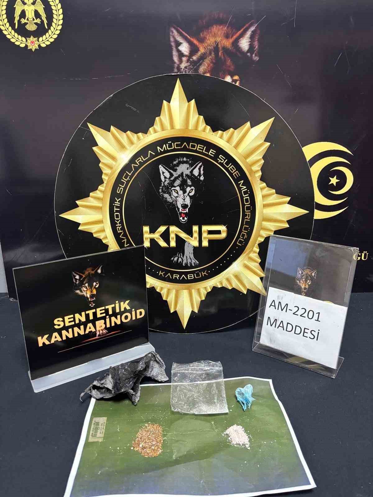 Karab&uuml;k&rsquo;te uyuşturucu operasyonu: 1 tutuklama
