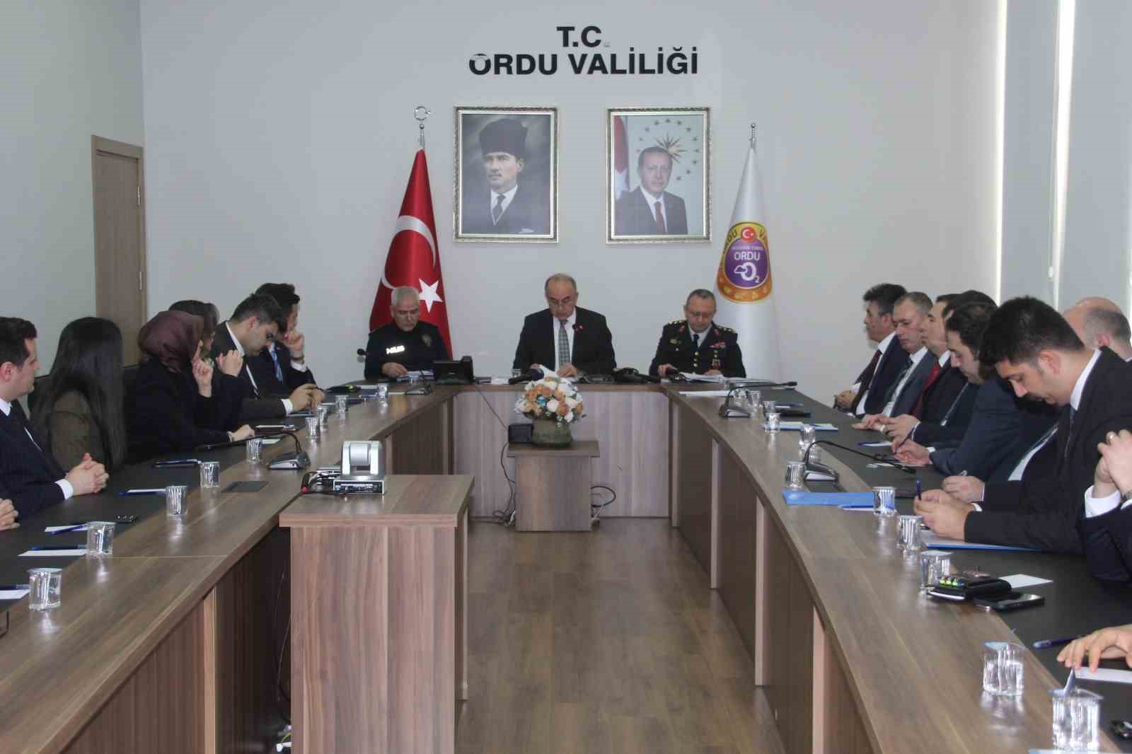 Ordu&rsquo;nun 2025 asayiş raporu: Su&ccedil; oranları azalıyor, su&ccedil;ların aydınlanma oranları artıyor
