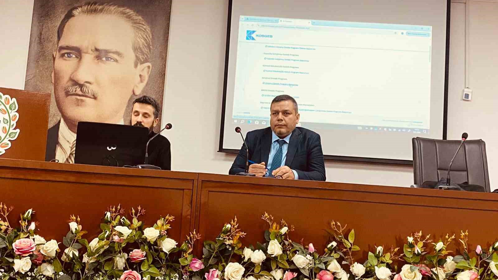 Siirt TSO&rsquo;da KOSGEB Girişimci Destek Programı Toplantısı ger&ccedil;ekleştirildi
