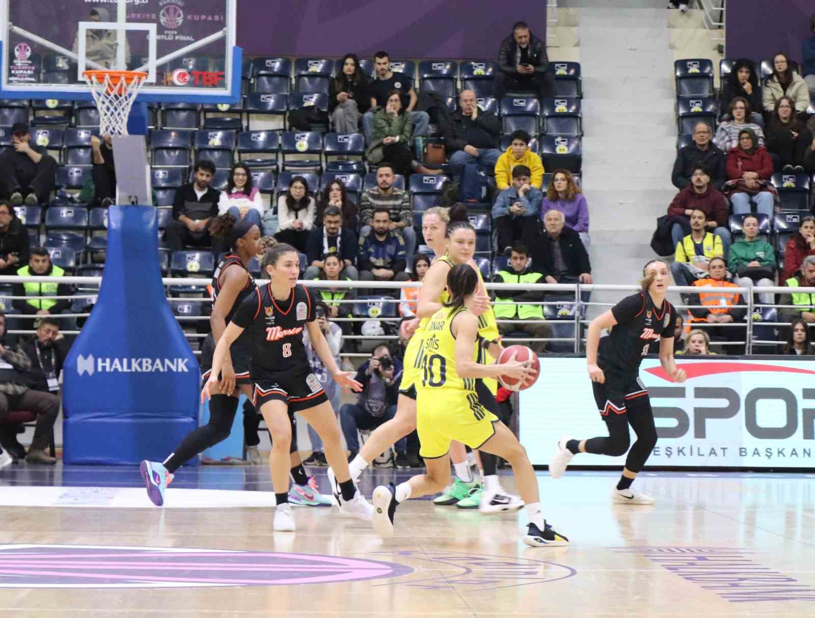Halkbank Kadınlar Türkiye Kupası: Fenerbahçe Opet: 84 - ÇİMSA ÇBK Mersin: 66