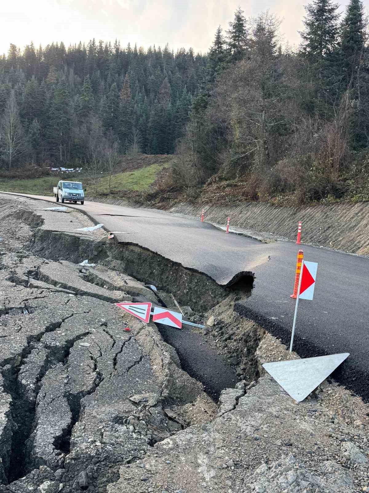 Türkeli’de heyelan