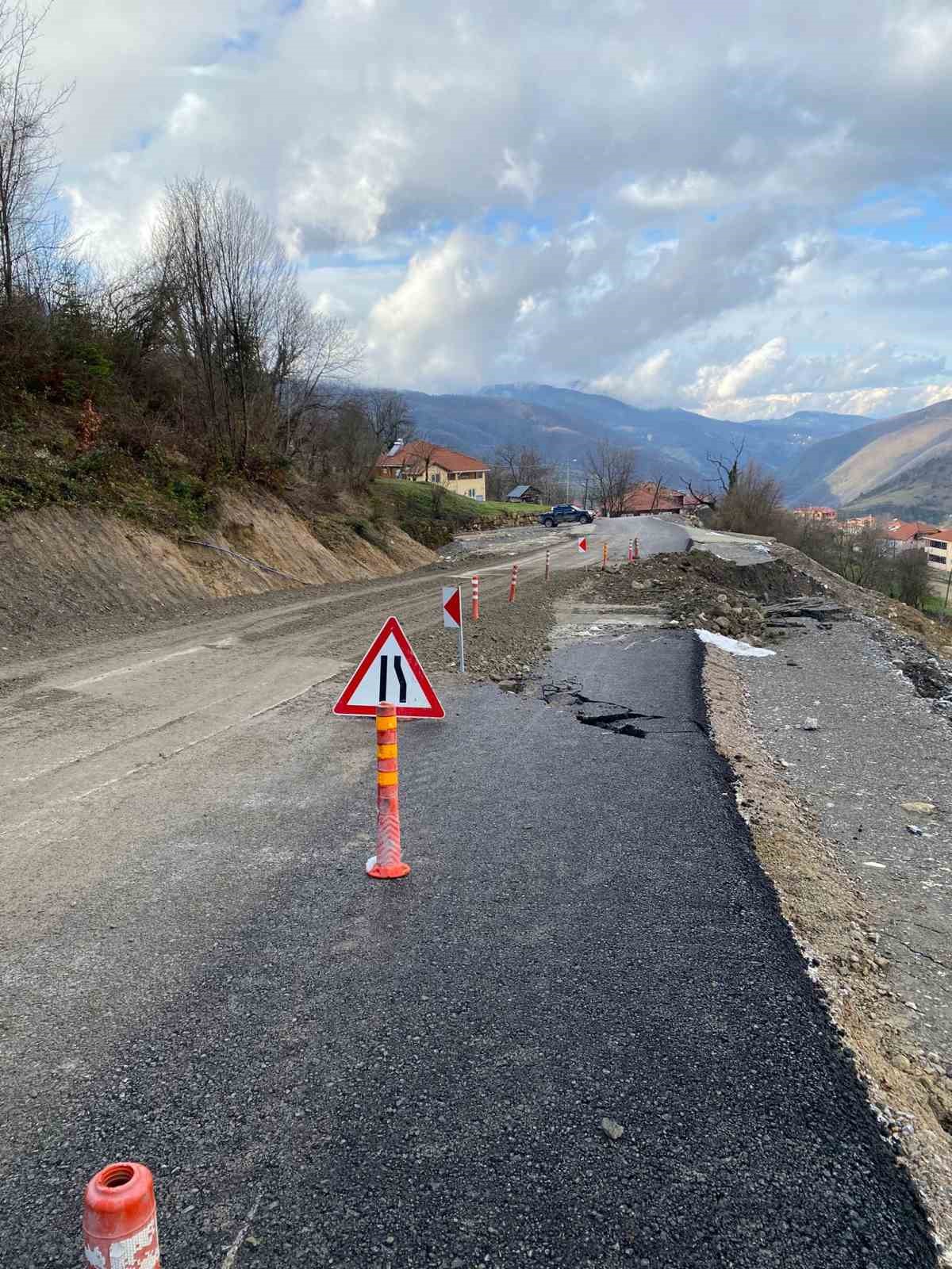 Türkeli’de heyelan