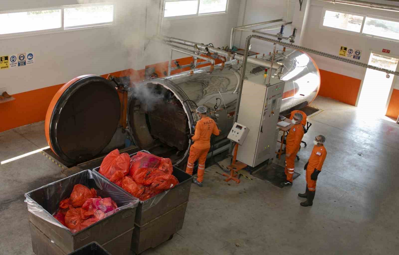 Mersin B&uuml;y&uuml;kşehir, atıktan 117 bin megavat elektrik enerjisi &uuml;retti
