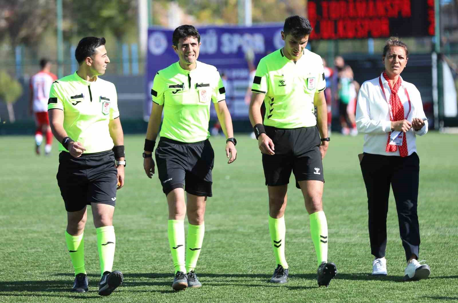 Kayseri Süper Amatör Küme’de 16. haftanın hakemleri belli oldu