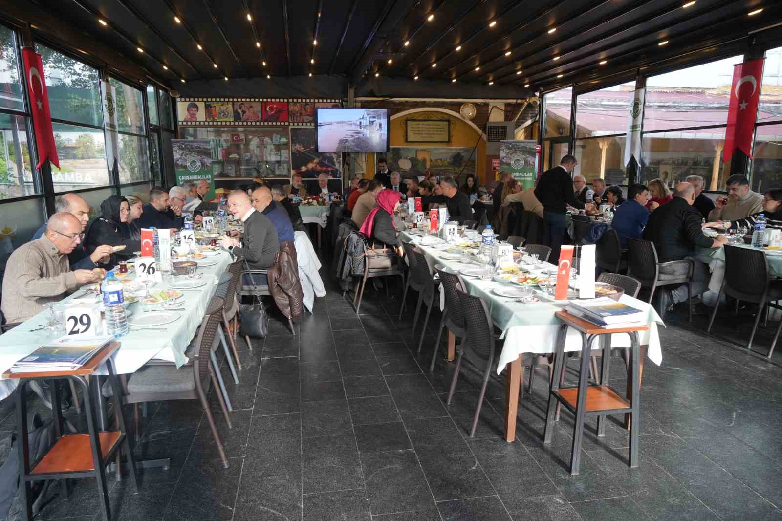 &Ccedil;arşambalı akademisyenler ortak projeler i&ccedil;in aynı sofrada buluştu
