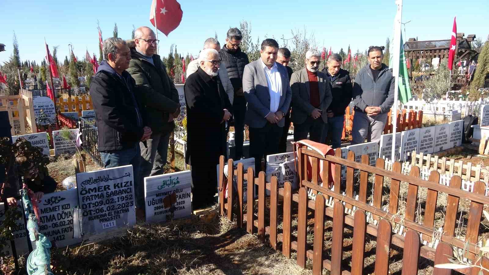 Adıyaman’da deprem şehidi gazeteciler anıldı