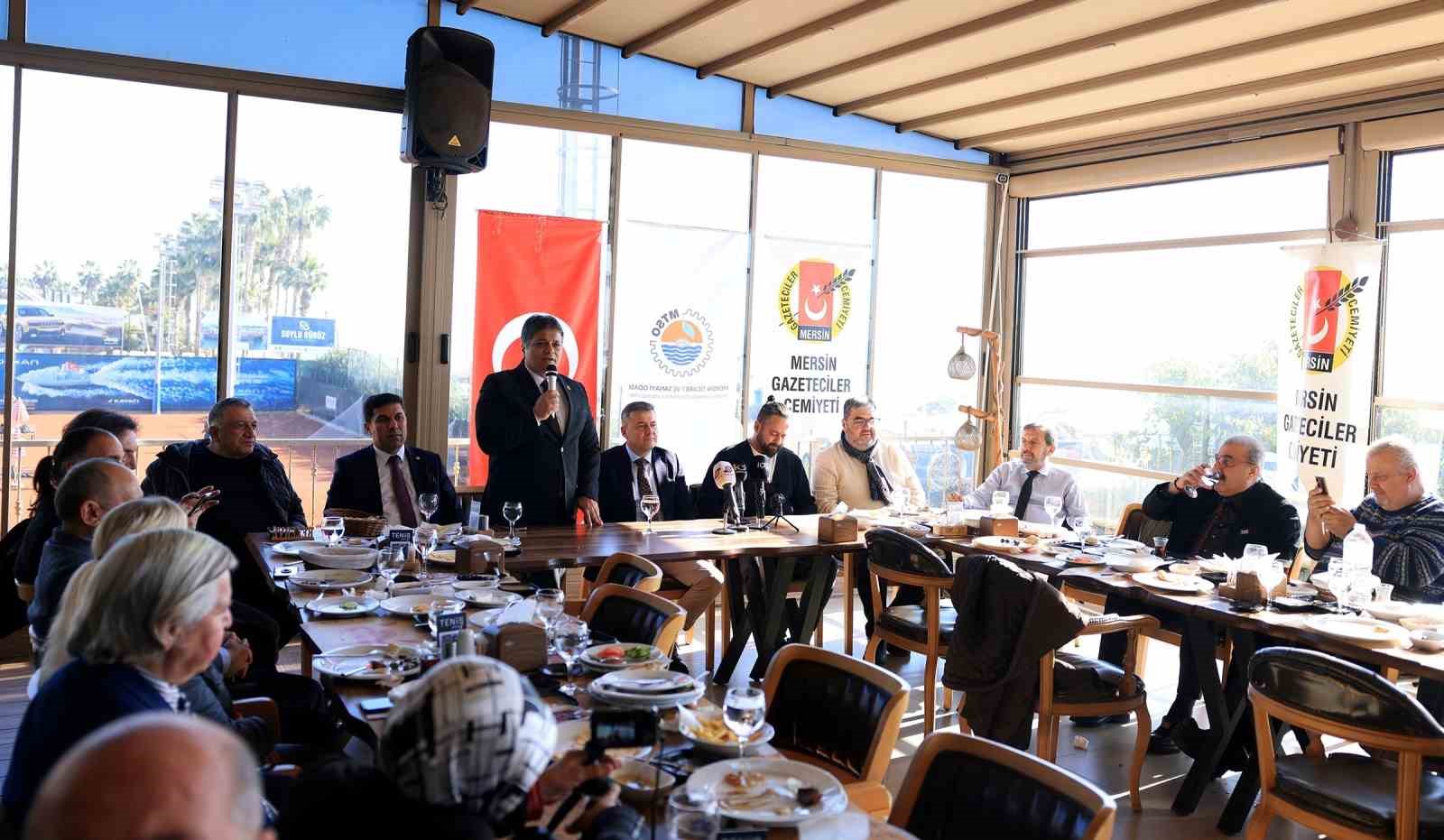 Mersin’de 10 Ocak Çalışan Gazeteciler Günü kutlandı