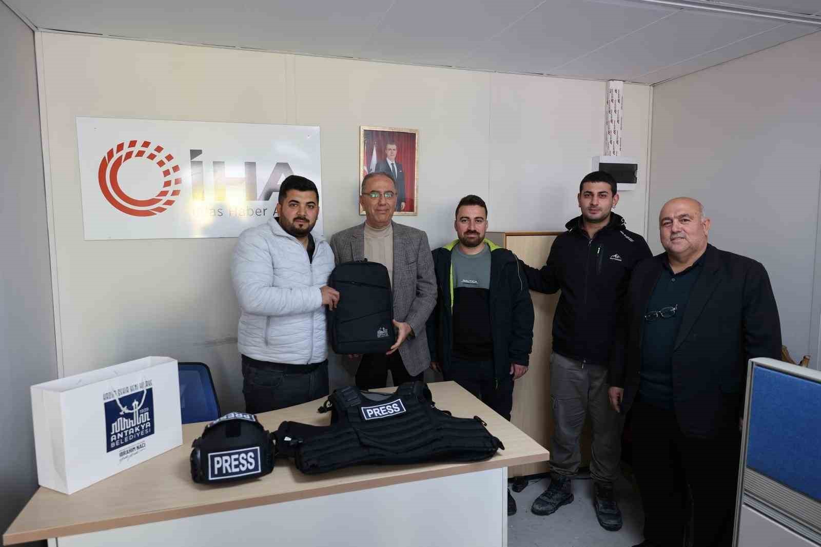 Başkan Yapar’dan İhlas Haber Ajansı ekibine teşekkür