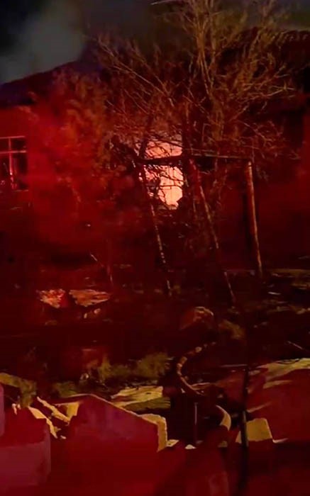 Karapınar&rsquo;da boş evde &ccedil;ıkan yangın korkuttu
