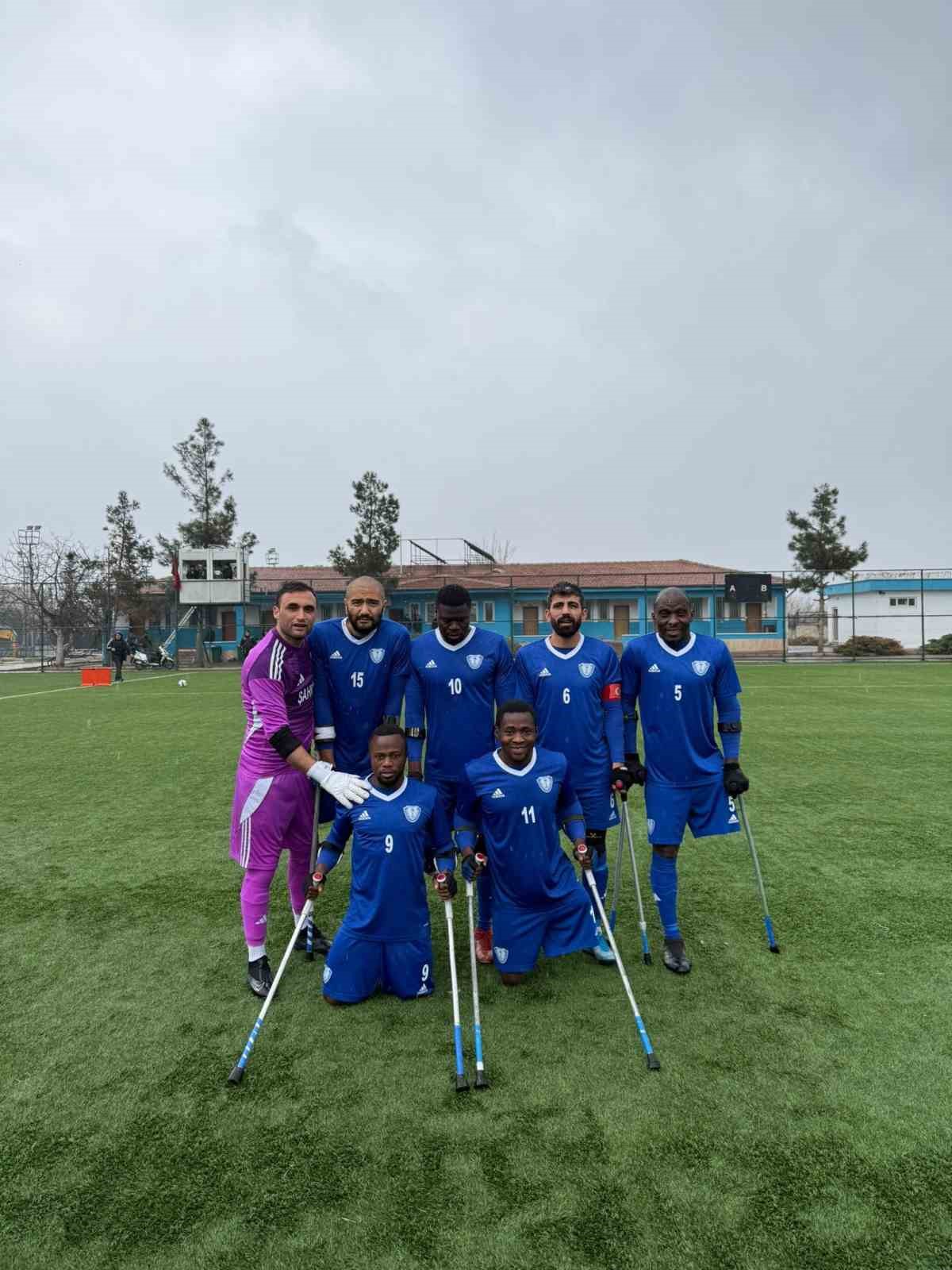 Şahinbey Ampute&rsquo;den 7-0&rsquo;lık galibiyet
