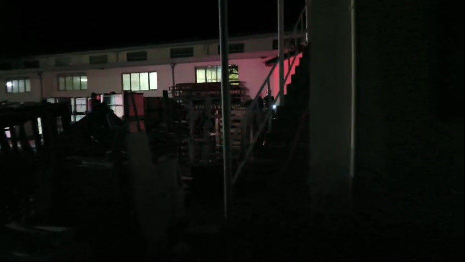 Mermer fabrikasında yangın &ccedil;ıktı
