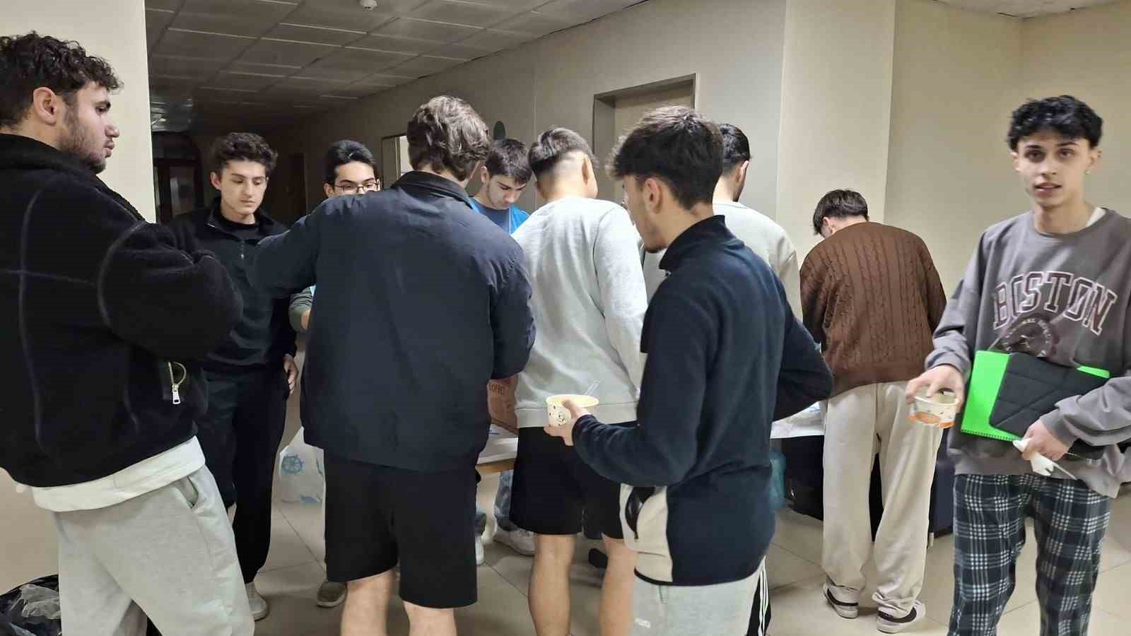 Sivrihisar&rsquo;da KYK &ouml;ğrencilerine final morali
