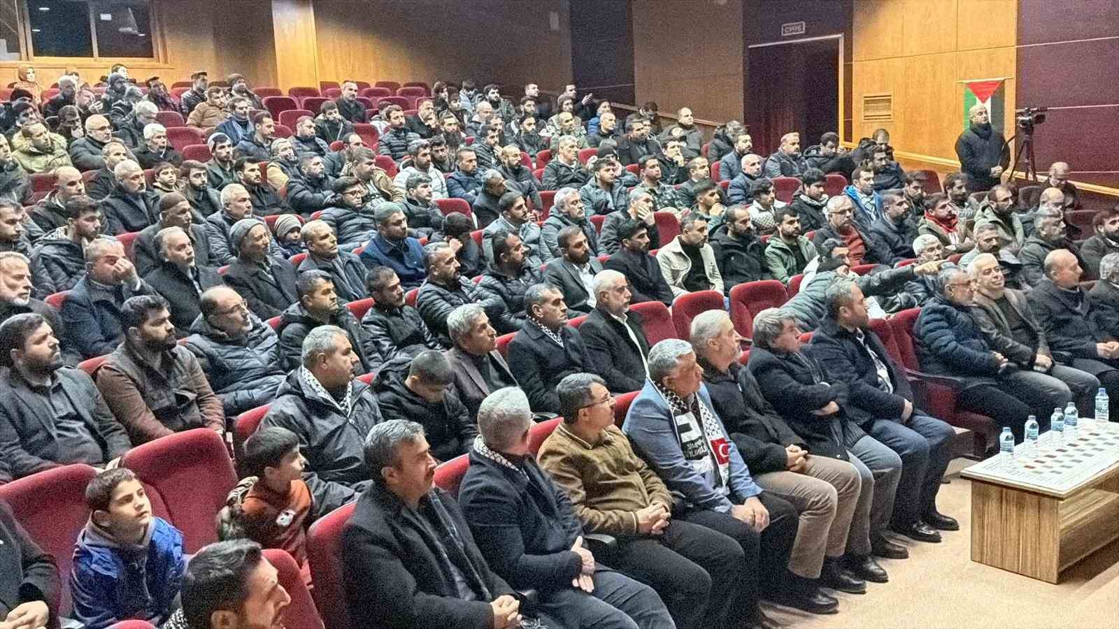 Kahta&rsquo;da "Gazze Bilinci ve &Uuml;mmet sorumluluğu" konferansı
