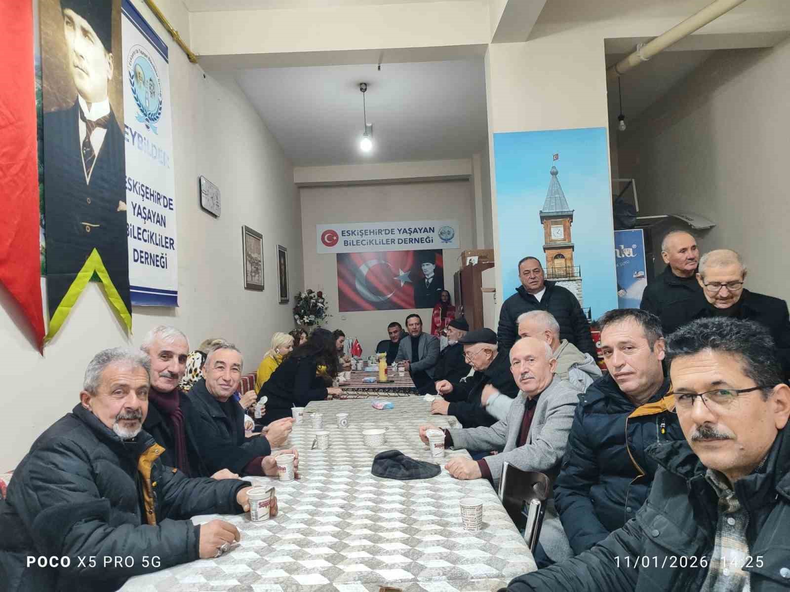 Eskişehir&rsquo;de yaşayan Bilecikliler &lsquo;Boza Vakti&rsquo; etkinliğinde buluştular
