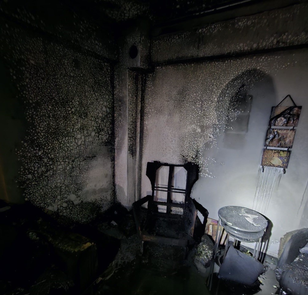 Bandırma’da ev yangını: 6 kişi tahliye edildi