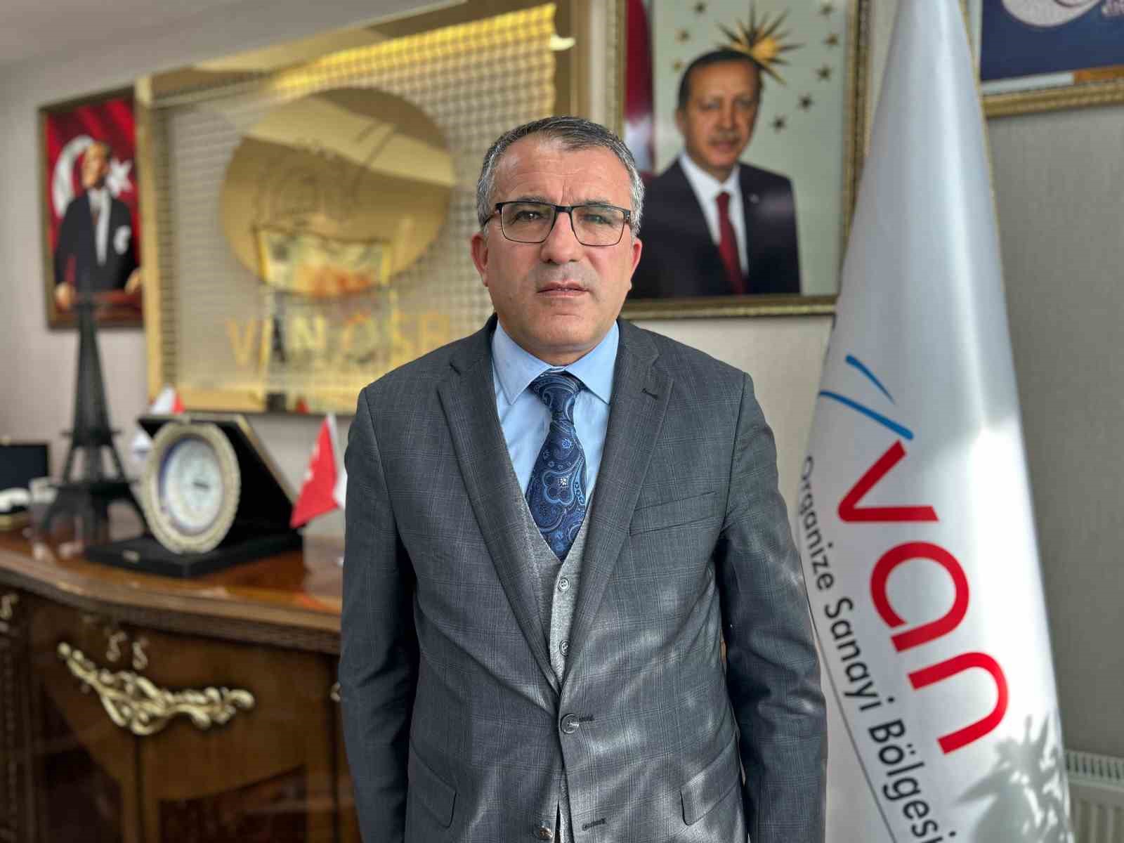Başkan Aslan: "Van OSB &uuml;r&uuml;nleri bir&ccedil;ok &uuml;lkeye ihra&ccedil; ediliyor"
