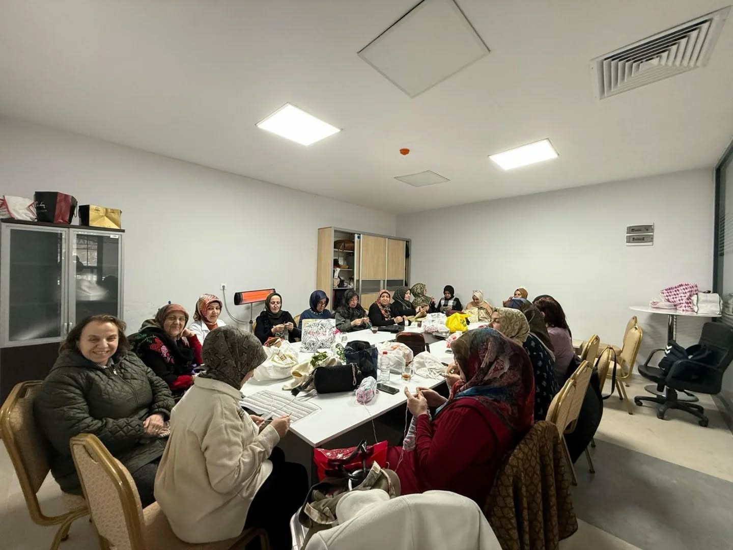 Yeşilyurt Belediyesi "El Sanatları Kursları" kış günlerinin vazgeçilmezi oldu