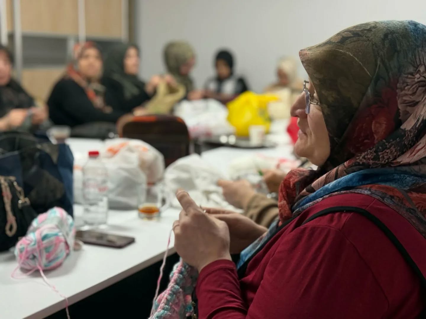 Yeşilyurt Belediyesi "El Sanatları Kursları" kış g&uuml;nlerinin vazge&ccedil;ilmezi oldu
