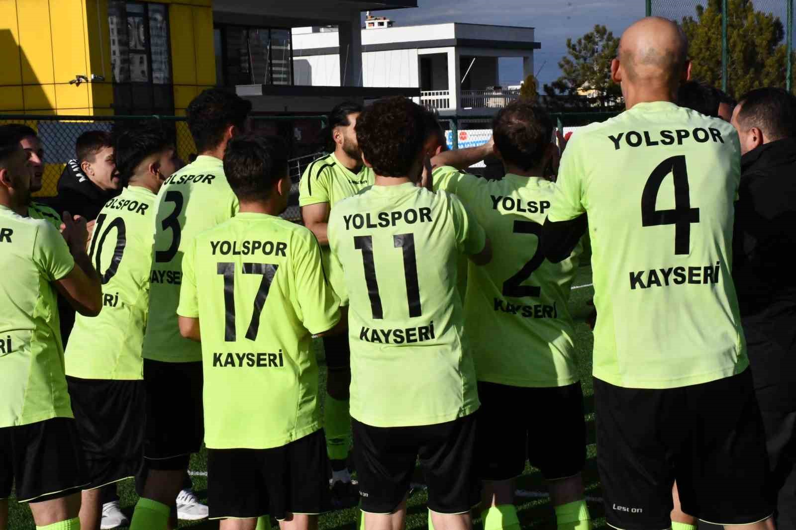 Kayseri Yolspor şampiyon oldu