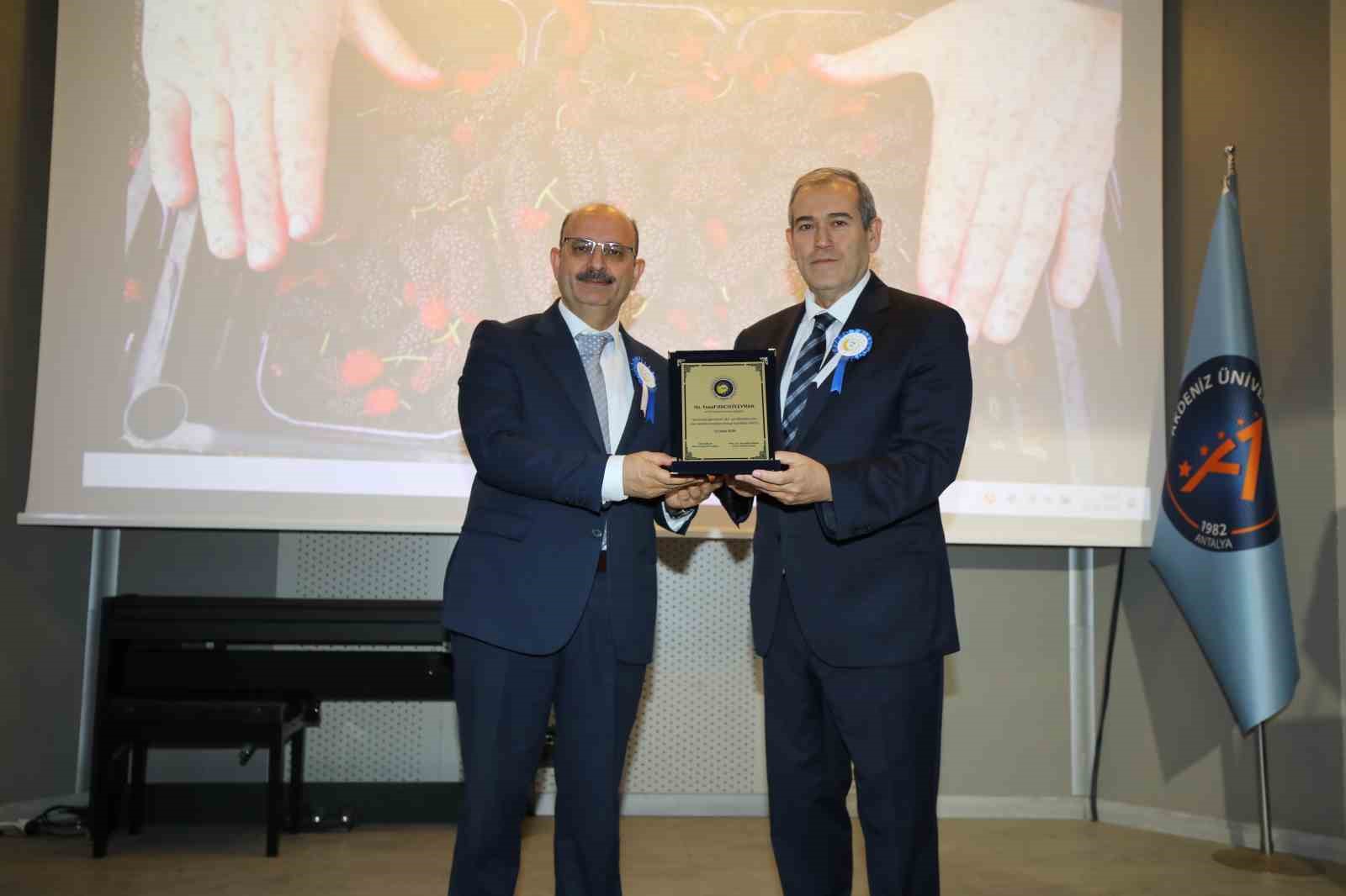 Akdeniz Üniversitesi’nde tarımsal öğretimin 180. yılı kutlandı