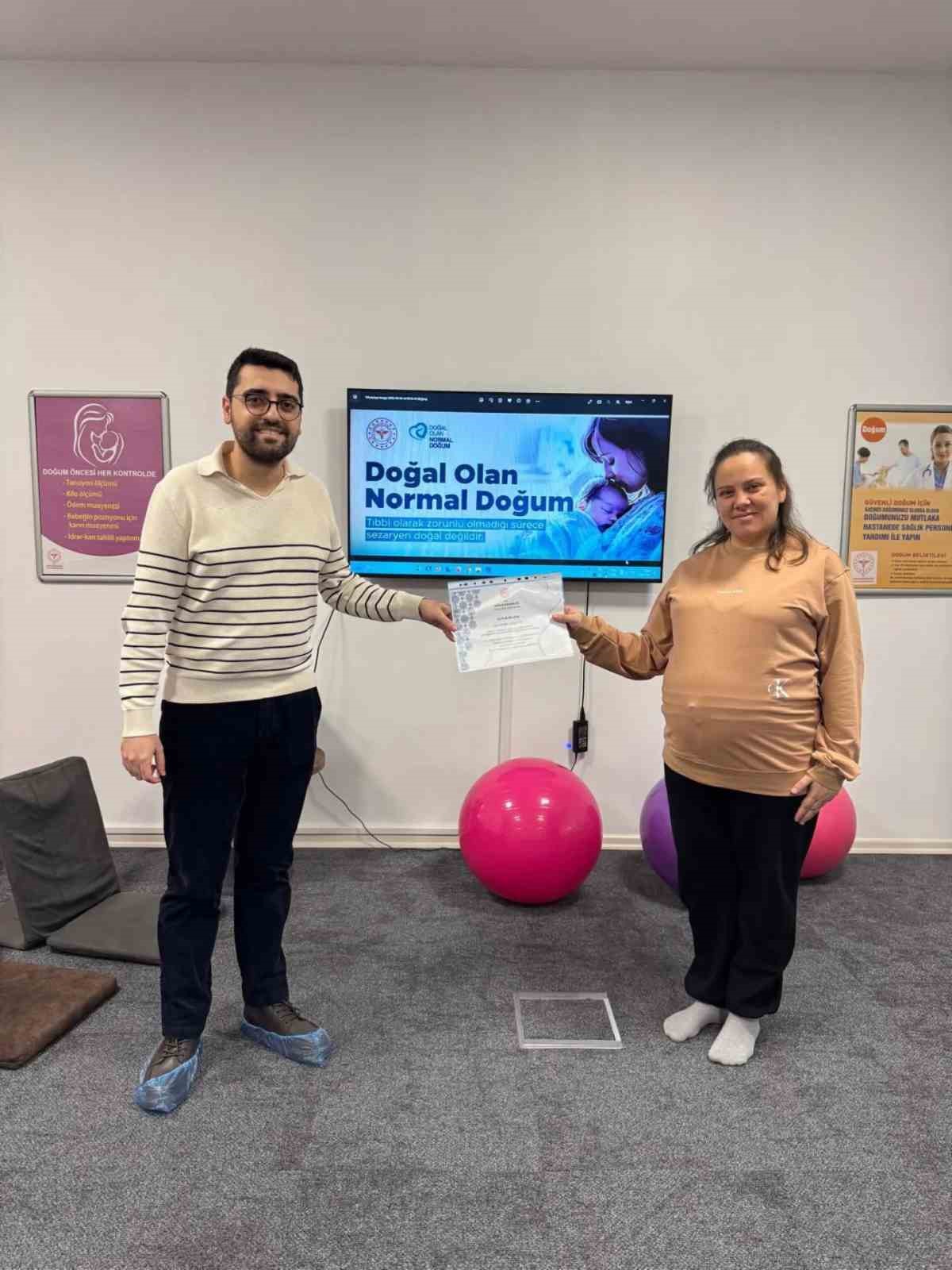 Nazilli&rsquo;de Gebe Okulu eğitimleri aralıksız s&uuml;r&uuml;yor
